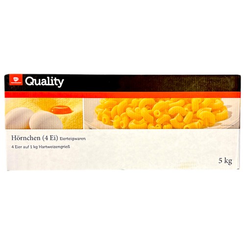 Tgq nudeln hörnli mittel kg - hörnli, 5