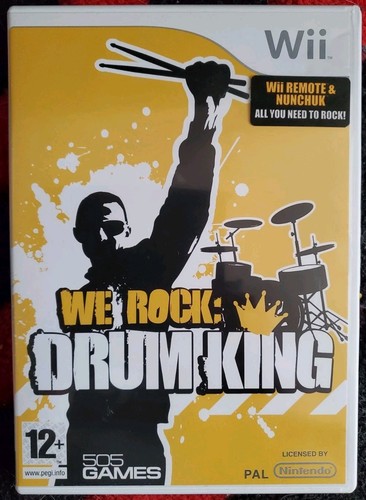 Rock drum king nintendo - we, rock: