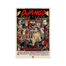 Plakat Django Unchained Quentin Tarantino Jamie Foxx Christoph Waltz CAT4