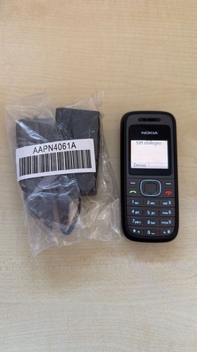 Nokia 1208 schwarz geprüft - schwarz,