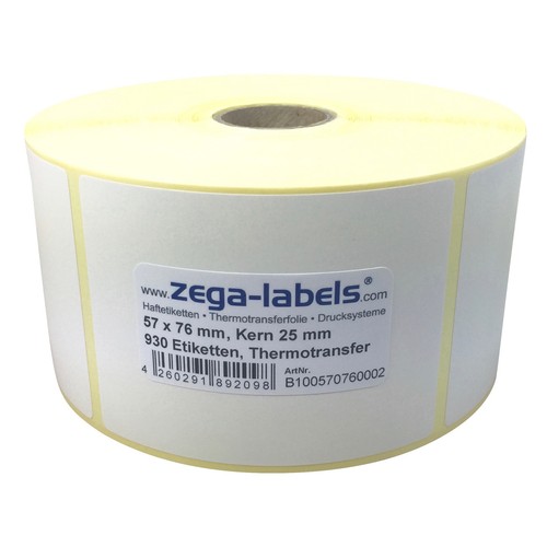 Thermotransfer etiketten rolle - thermotransfer,