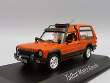 TALBOT-MATRA Rancho 1982 Terre Battue Ochre 1/43 Norev 574112 Matra-Simca Talbot