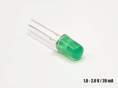 Led 5mm rund rot - 5mm, gelb