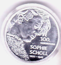 Deutschland 20 Euro Silber 2021  - Sophie Scholl -D- unc - sofort!