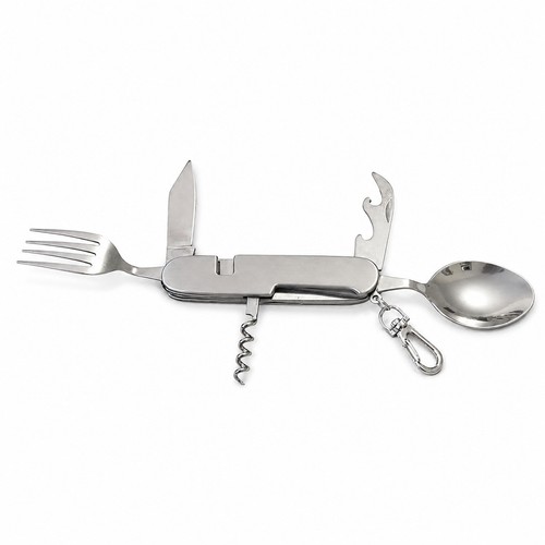 Tcm camping cutlery - 6-in-1,