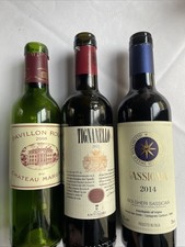 3 Leere Klassiker 0,375 Weinflaschen Zum Sammeln