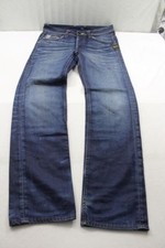 G-Star Attacc Low Straight Jeans Hose W31 L34 Dunkelblau mit Mängeln #J6222
