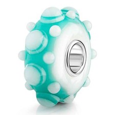 MATERIA 3D Glas Bead türkis