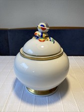 Porzellandose Bavaria Ullersricht Weiden Artdeco Antik Porzellan groß