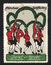 Künstler-Reklamemarke