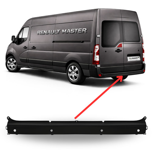 Heckstoßstange hinten mit