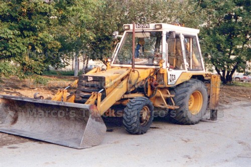Lkw foto jcb mobile excavator - foto,