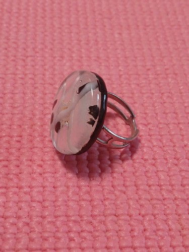 Vintage murano glas ring - vintage,