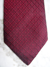 ATB By GUIDO Designer Krawatte 100%Seide # ITALIENISCHES TOP DESIGN IN WEINROT #