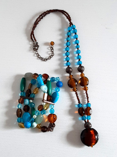 Modeschmuck set boho - modeschmuck, set: