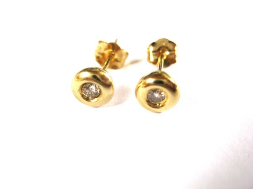 Ohrringe gold 750 mit - gold,