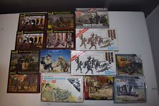 Figuren Konvolut Soldaten 1:72 14tlg. Caesar Heller Esci WW2 Modern NEU mit OVP