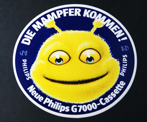 Werbe aufkleber philips g7000 - werbe-aufkleber,