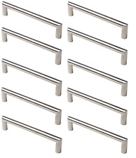 10x Schrankgriff Edelstahl