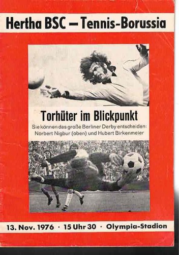 Fussball programmheft 76 77 - fussball-programmheft,