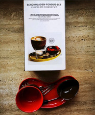 Neu! Schokoladen Fondue Set
