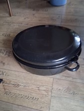 Grosser Emaille Bräter mit