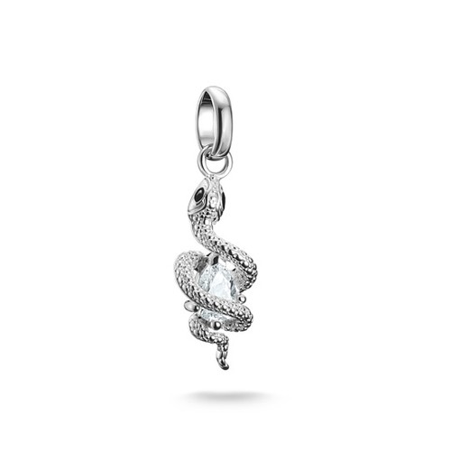 Charm anhänger schlange mit - charm-anhänger,