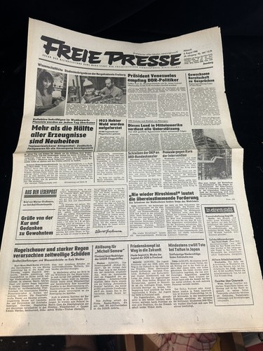 Ddr zeitung freie presse - freie,