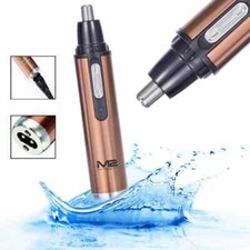 Profi Nasenhaartrimmer Nasenhaarschneider Ohrhaartrimmer Braun Akku Betrieb Neu