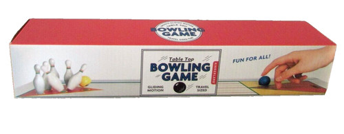 Table top bowling game - table,