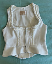 Trachtenmieder Gr. 42, weiß