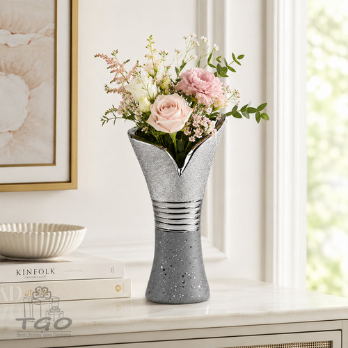 Formano vase oslo grau - oslo, grau-silber