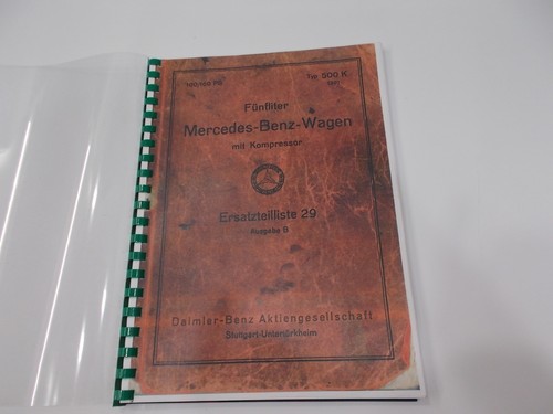 Mercedes 500k w29 - 500k,