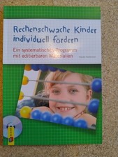 Rechenschwache Kinder individuell fördern