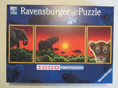 Triptychon puzzle afrika - , /