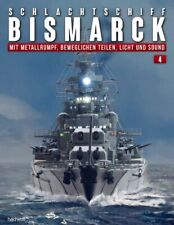 Bismarck (Metallversion) von Hachette 50 - 98, nur die Hefte, ohne Bauteile !!!