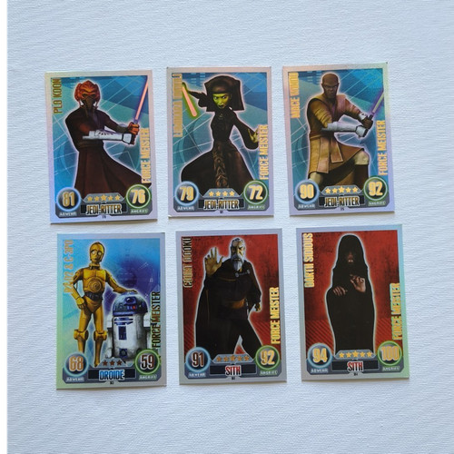 Star wars force attax serie - wars,