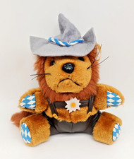 🦁 Bayerischer LÖWE “LEO” Stofftier L ~22cm, zum ausgefallenen OKTOBERFEST 2020