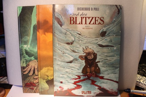 Comic kind des blitzes - kind,