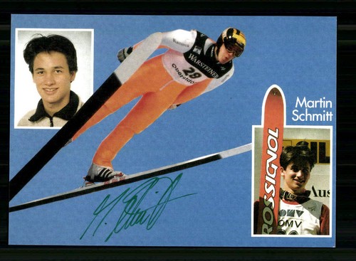 Martin schmitt autogrammkarte - martin,
