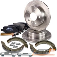 2x BREMSSCHEIBE + BREMSBELÄGE