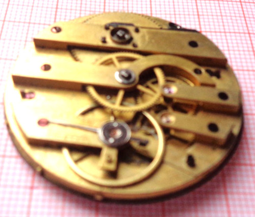 Antikes taschenuhrwerk - antikes,