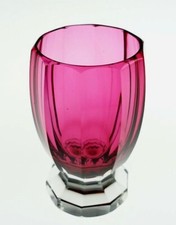 Fußbecher Glas 10 Eckig um