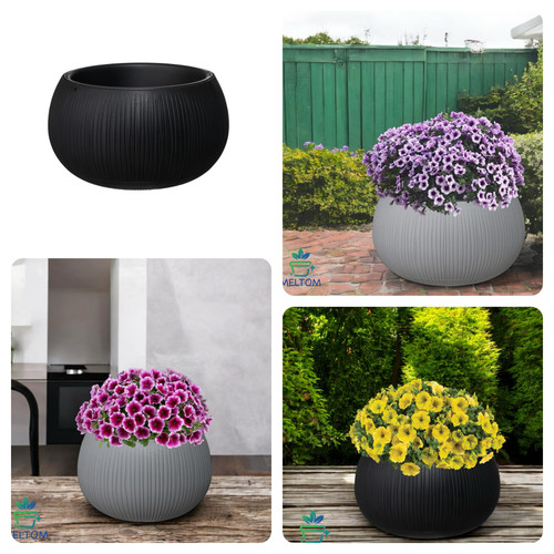 Blumentopf groß rund - bis, 22