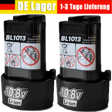 2X Original Für Makita Akku BL1013 4,8Ah 10,8V Li-Ion Ersatzakku BL1014 194550-6