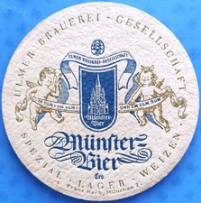 Alter Bierdeckel VK Ulmer