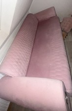 Sofa 4-Sitzer Anthrazit Weiße