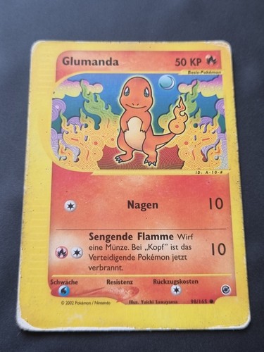 Pokémon glumanda 165 - glumanda, 98/165