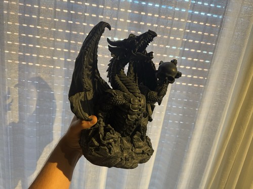 Drachen figur statue - figur,