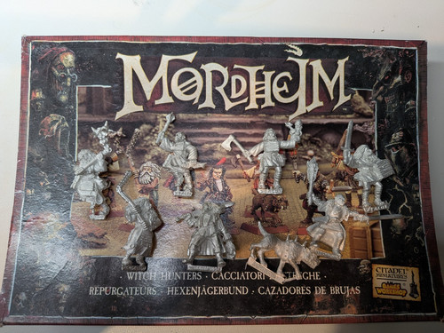 Mordheim witch hunter box ovp - hunter,